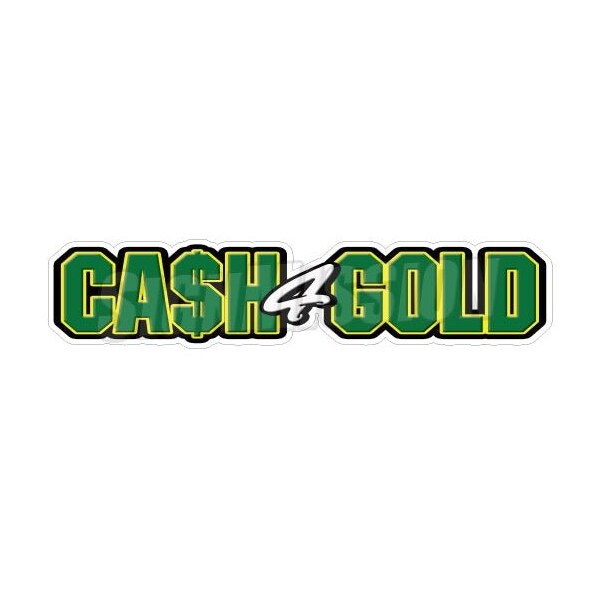 Signmission Safety Sign, 1.5 in Height, Vinyl, 8 in Length, Cash for Gold D-DC-8-Cash for Gold - main